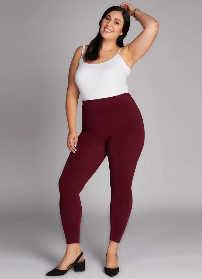 Bamboo Plus Size Full Length Leggings