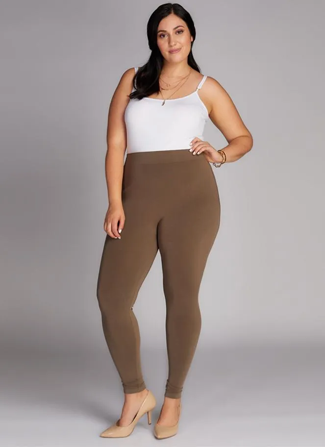 Bamboo Plus Size Full Length Leggings