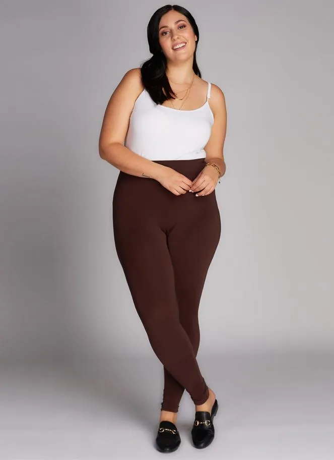 Bamboo Plus Size Full Length Leggings