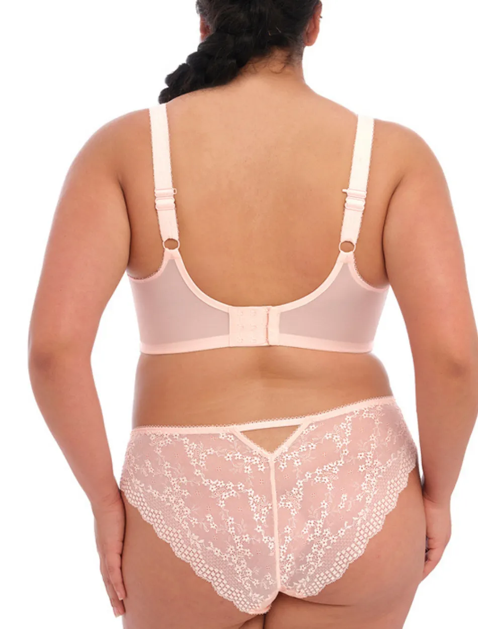 Elomi Charley Underwire Plunge Bra, Ballet Pink | Elomi Bra Pink