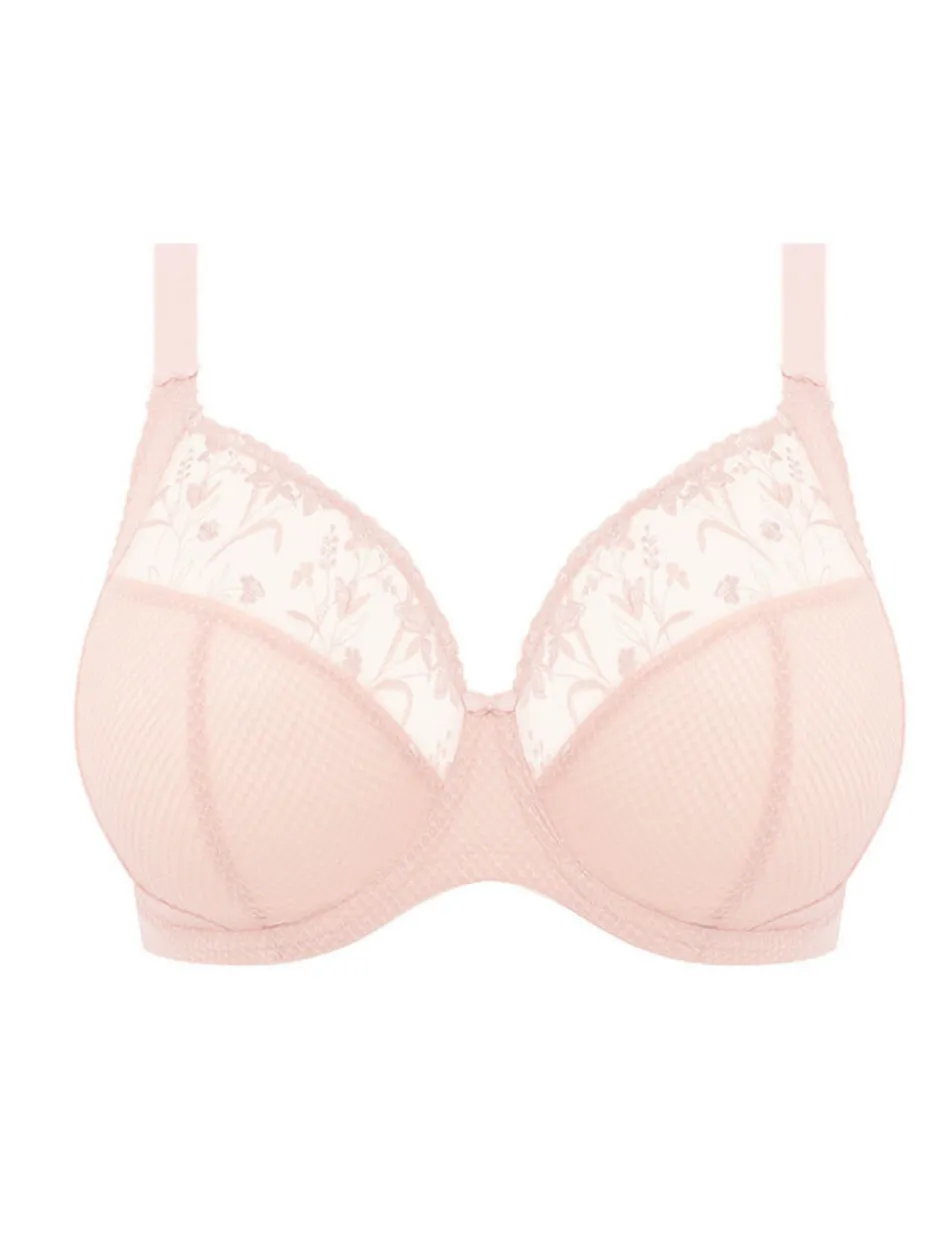 Elomi Charley Underwire Plunge Bra, Ballet Pink | Elomi Bra Pink