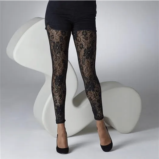 Gipsy Flower Lace Cut And Sewn Leggings