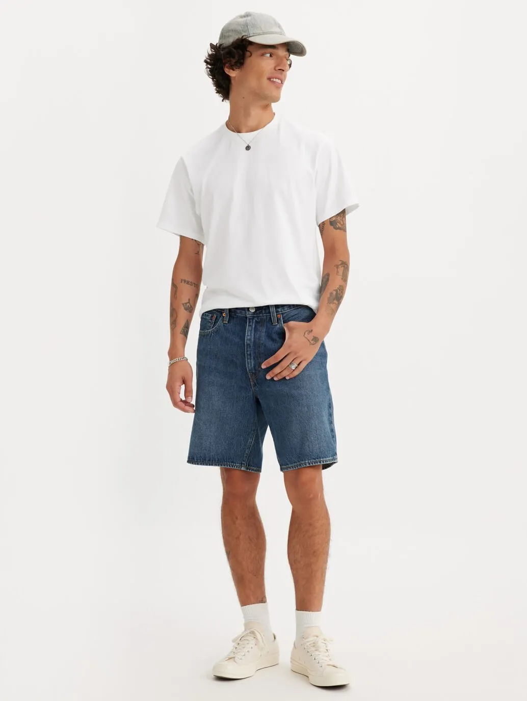 LEVI'S - 468 Loose Denim Shorts - PICNIC & FRIENDS