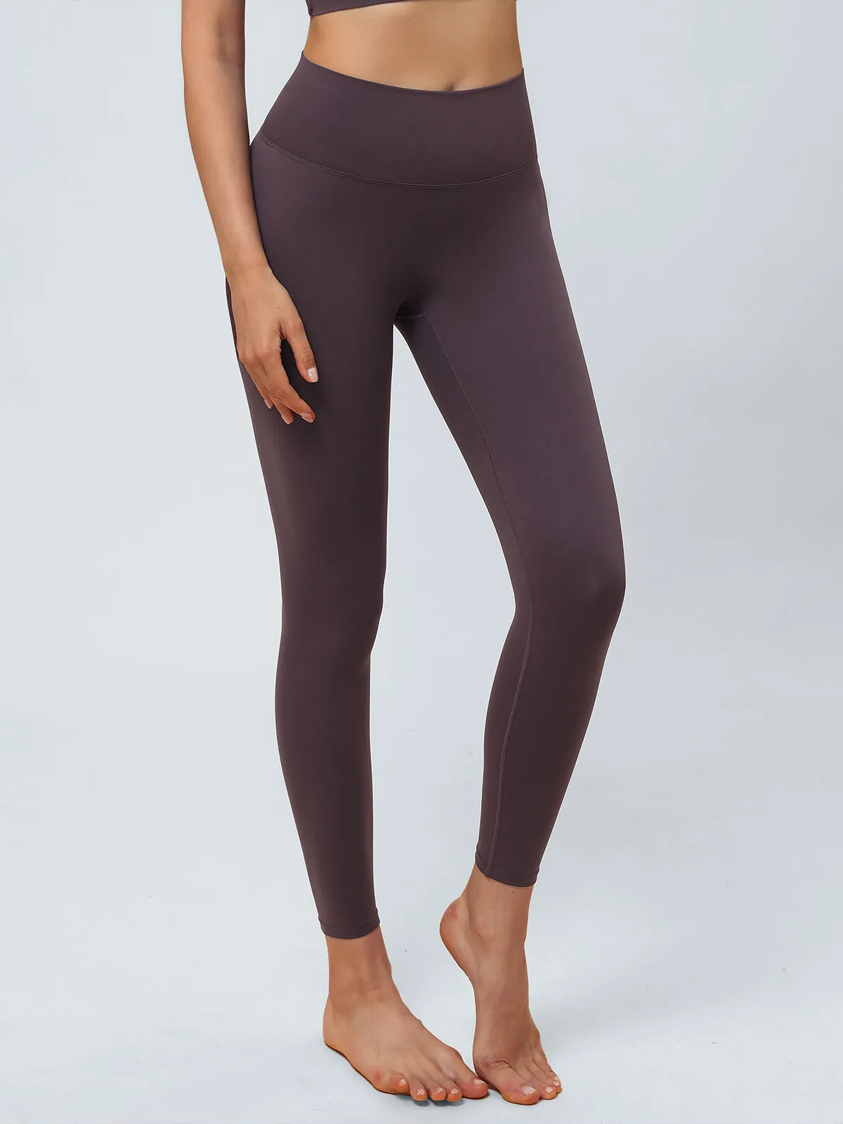 Purple Cut Out Leggings 24”