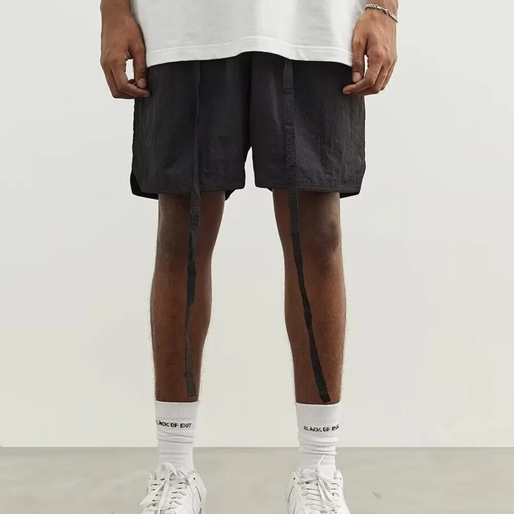 Solid Color Breathable Shorts
